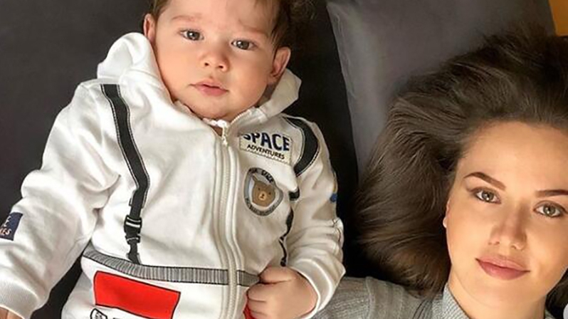 Fahriye Evcen\'den oğluna doğum günü mesajı