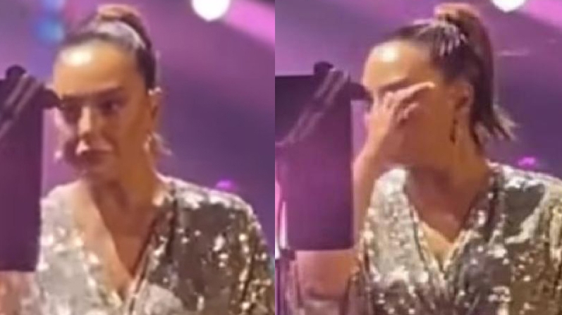 KONSERDE GÖZYAŞLARINA BOĞULDU