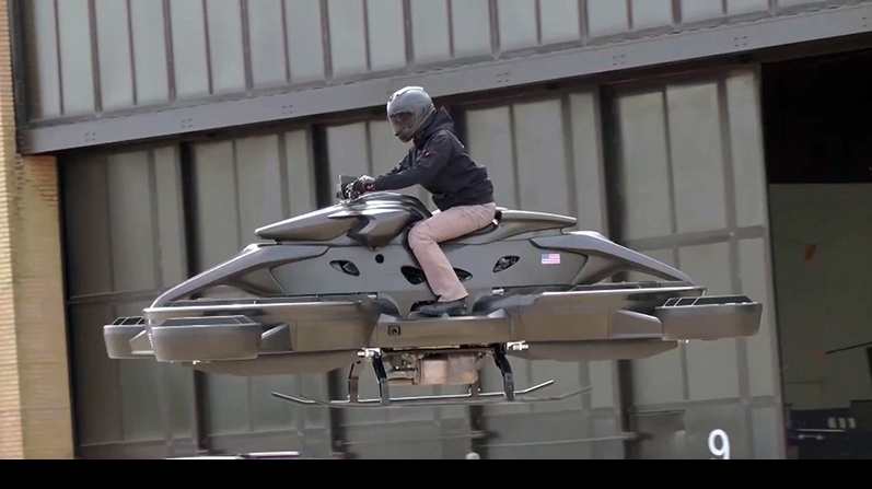 UÇAN BİSİKLET GÖRÜCÜYE ÇIKTI