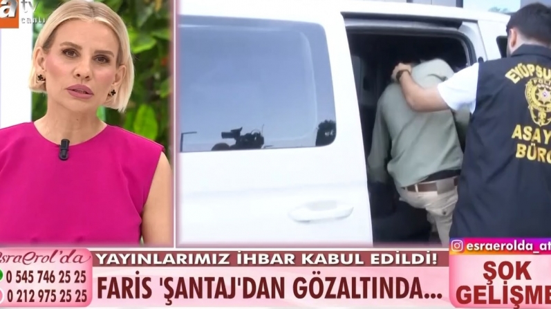 MAĞDURUM DEDİ, ŞANTAJCI ÇIKTI! ESRA EROLDA GÖZALTINA ALINDI