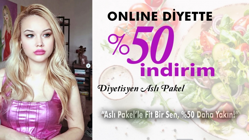 DİYETİSYEN ASLI PAKEL'DEN KADINLARA ÖZEL SAĞLIKLI YAŞAM DESTEĞİ